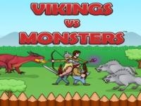 Jeu mobile Vikings vs monsters