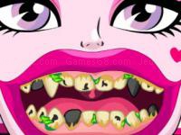 Jeu mobile Draculaura bad teeth