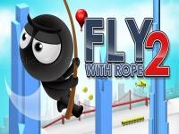 Jeu mobile Fly with rope 2
