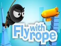 Jeu mobile Fly with rope