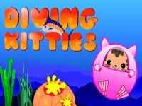 Jeu mobile Diving kitties