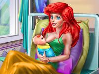Jeu mobile Princess mermaid mommy birth