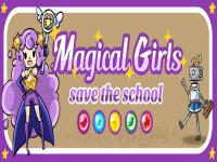 Magical girl save the school