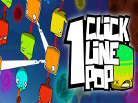 Jeu mobile 1 click 1 line 1 pop