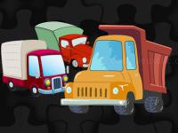 Jeu mobile Cartoon truck jigsaw