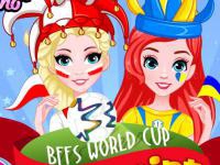 Jeu mobile Bffs world cup face paint