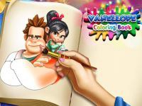 Jeu mobile Vanellope coloring book