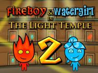 Jeu mobile Fireboy and watergirl 2 light temple