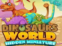 Jeu mobile Dinosaurs world hidden miniature