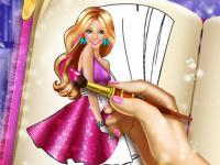Jeu mobile Doll coloring book