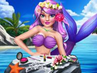 Jeu mobile Princess mermaid makeup style