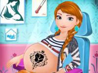 Jeu mobile Anna pregnancy tattoo care
