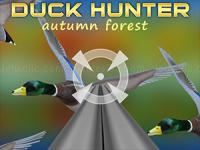 Jeu mobile Duck hunter autumn forest