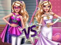 Jeu mobile Superhero vs princess