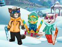 Jeu mobile Cats winter fun