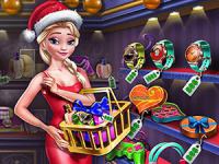 Jeu mobile Ice queen shopping xmas gift