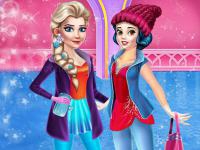 Princess winter activities