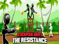 Jeu mobile Stickman army : the resistance