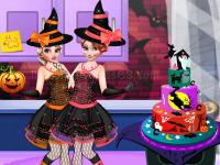 Jeu mobile Halloween party cake