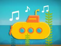 Jeu mobile Music submarine