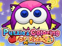 Jeu mobile Puzzle coloring for kids