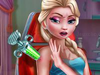 Jeu mobile Ice queen vaccines injection