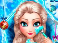 Jeu mobile Ice queen new year makeover