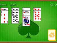 Aces up solitaire