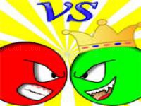 Jeu mobile Red ball vs green king