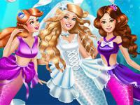 Jeu mobile Mermaid doll wedding