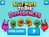 Jeu mobile Silly ways to die: differences