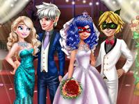 Jeu mobile Ladybug wedding royal guests