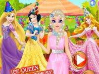 Jeu mobile Ice queen surprise birthday party