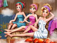 Jeu mobile Princesses sauna realife