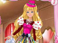 Jeu mobile Barbie's valentine's patchwork dress