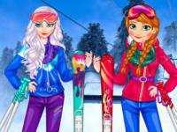 Jeu mobile Princesses at ski