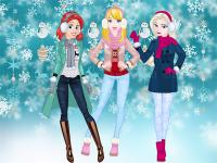 Jeu mobile Princesses winter spree