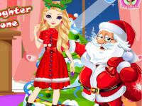 Jeu mobile Santa's daughter home alone