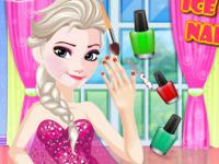 Jeu mobile Ice queen nails spa