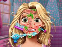 Jeu mobile Goldie princess skin doctor