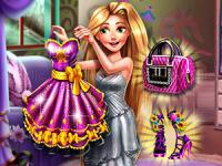 Jeu mobile Find rapunzel's ball outfit
