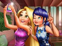Jeu mobile Paris instagram selfie