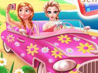 Jeu mobile Princesses road trip fun