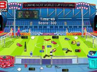 Jeu mobile World cup clean up