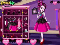 Jeu mobile Draculaura blind date