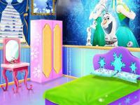 Jeu mobile Frozen sisters decorate bedroom