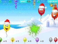 Jeu mobile Christmas balloons