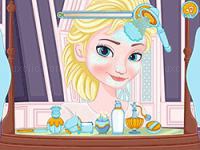 Elsa make up removal
