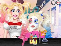 Jeu mobile Harley quinn hair and makeup studio