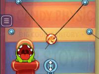 Jeu mobile Cut the rope: experiments